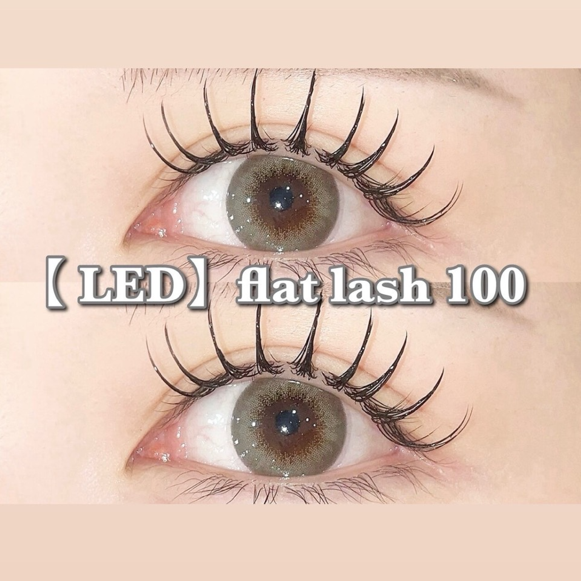 【LED】フラットラッシュ120本