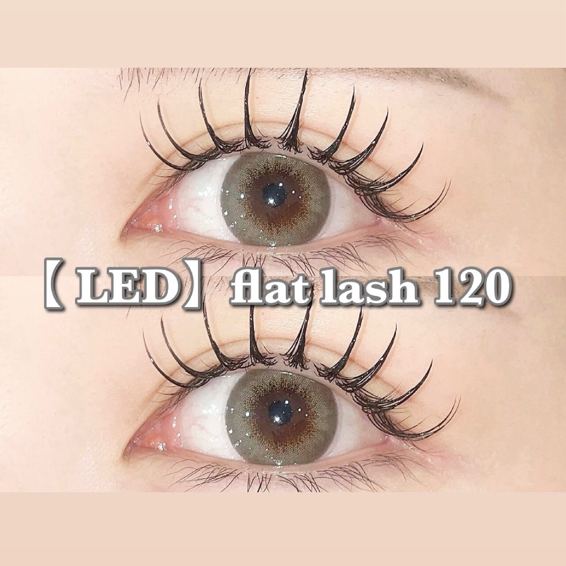 【LED】フラットラッシュ120本