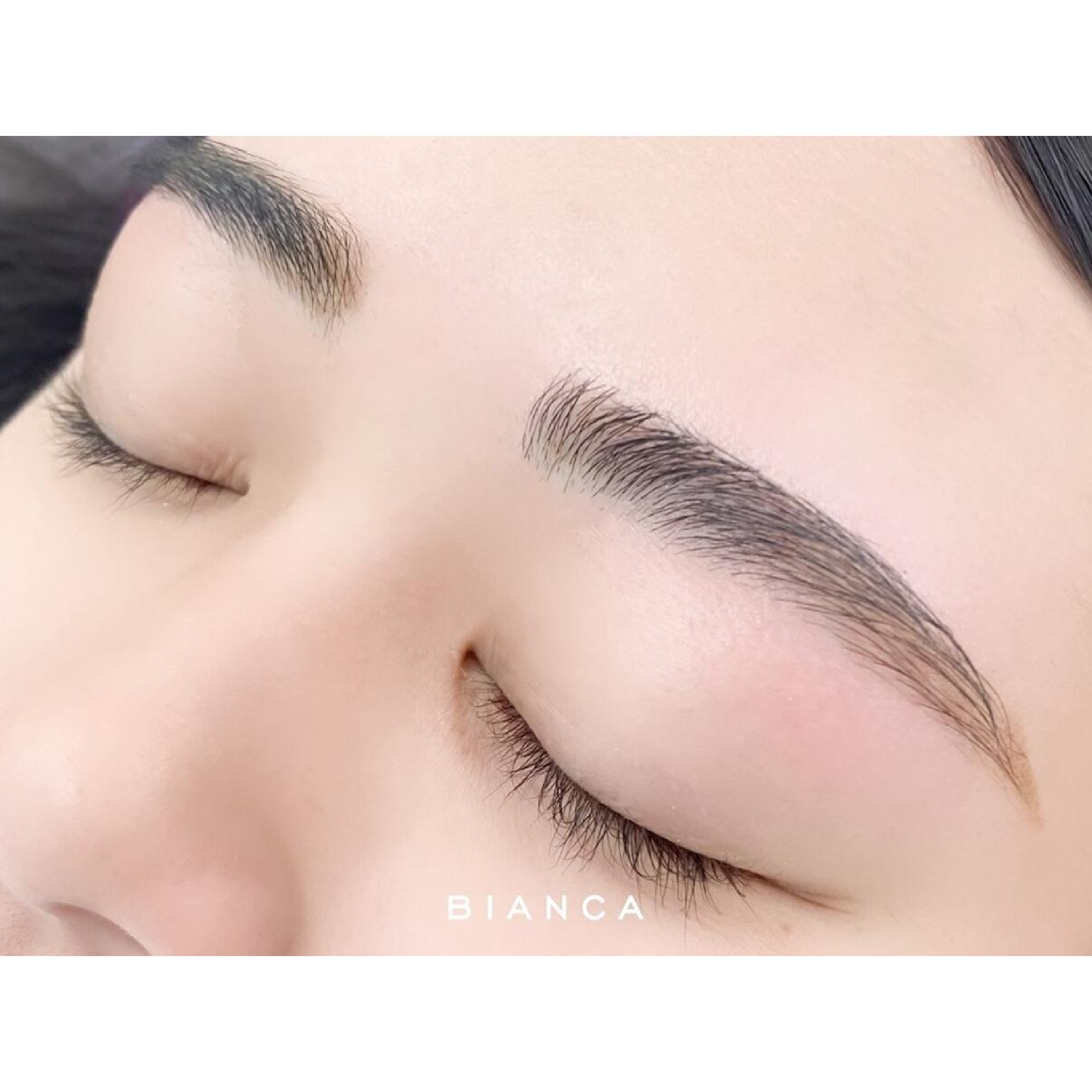 骨格似合わせ【アイブロウWAX+まつげパーマ】¥10630