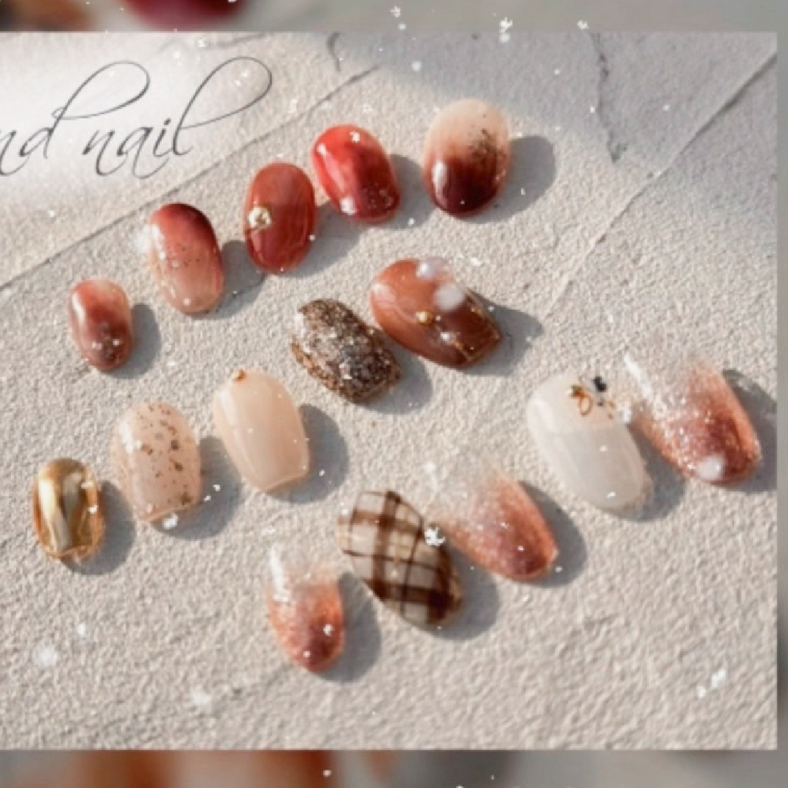 【期間限定冬トレンドデザイン♪】6種類から選べるニュアンスデザインコース☆