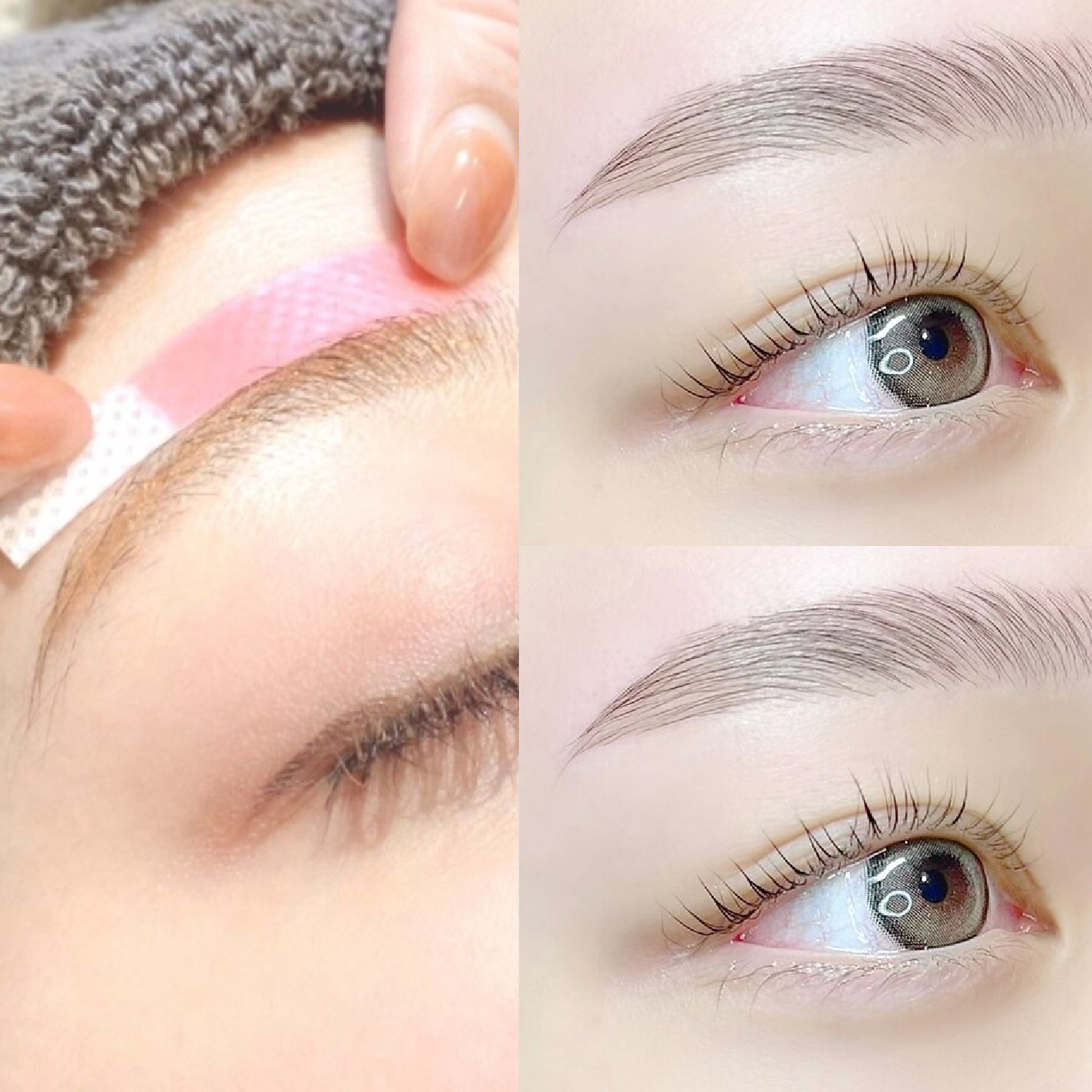 《美眉毛》アイブロウスタイリング×パリジェンヌ　￥10000