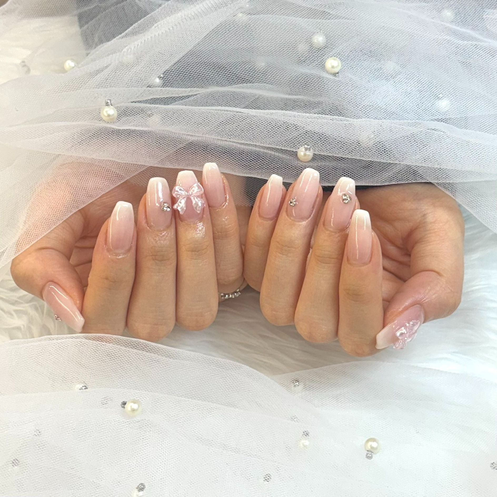 ♡カラーグラデーション(ベースカラー有)♡ para gel使用