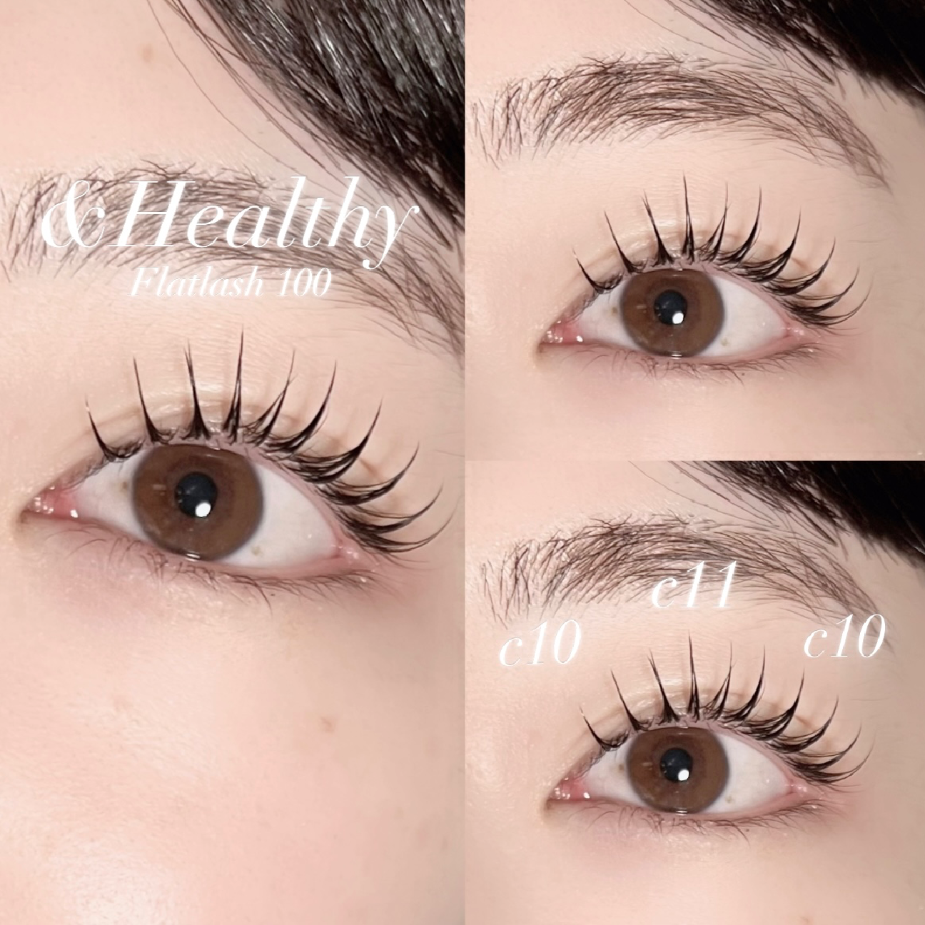 &Healthy Flatlash 100本「LED +¥1000」