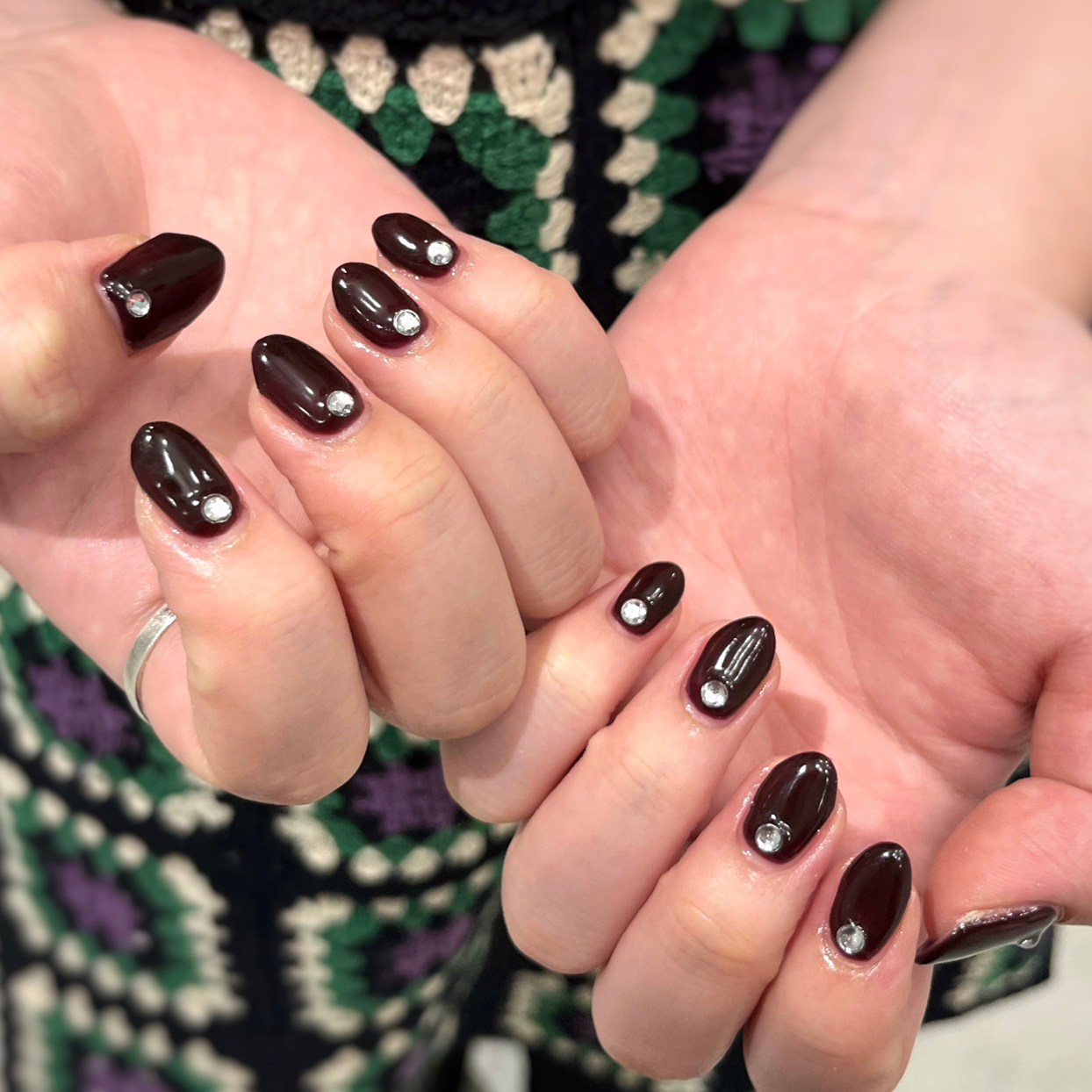 【ご新規様限定☆オフ1200円】✨ハンド ワンカラー