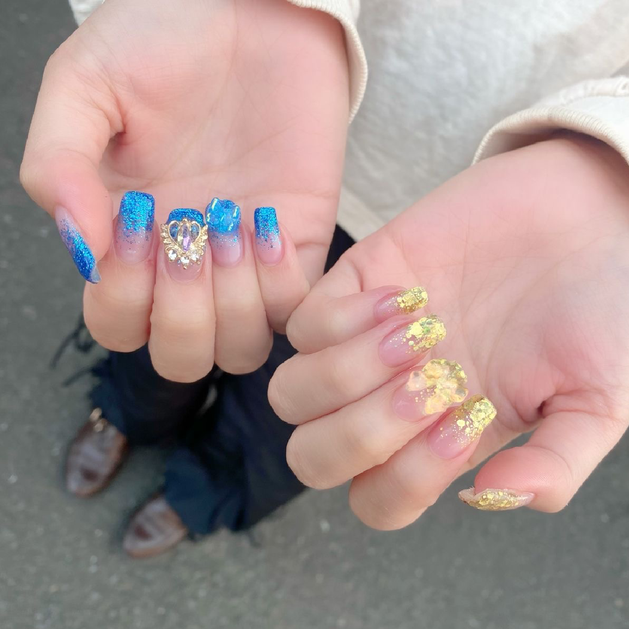 ❤︎ラメグラデーション❤︎