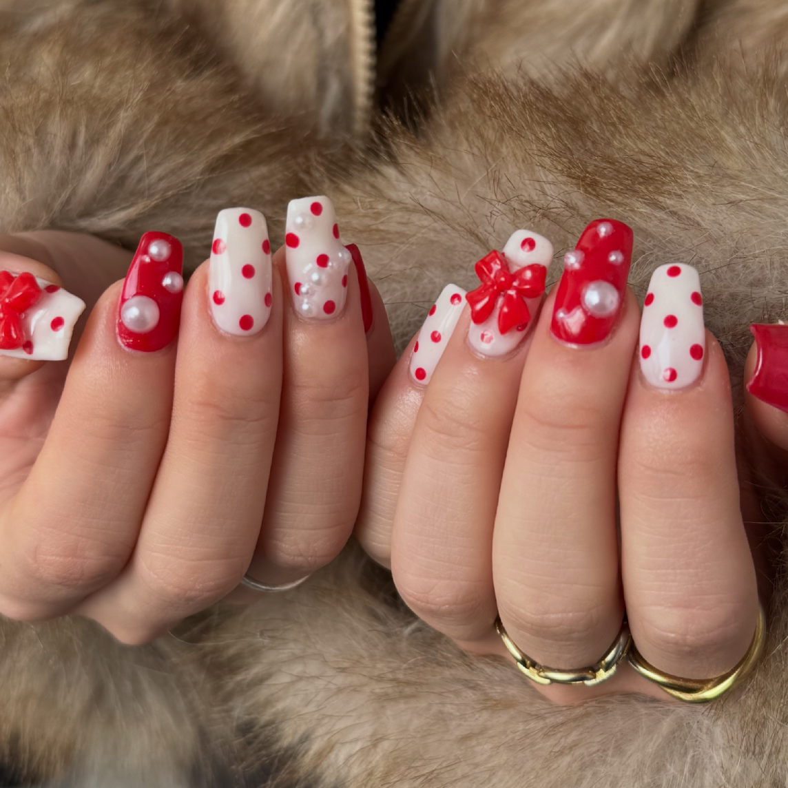 【12月限定】持ち込み・お任せデザイン🤍パーツ代込