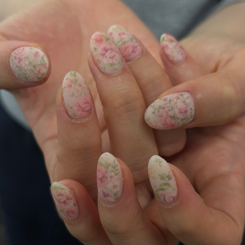 シンプルデザイン持ち込み パラジェル使用