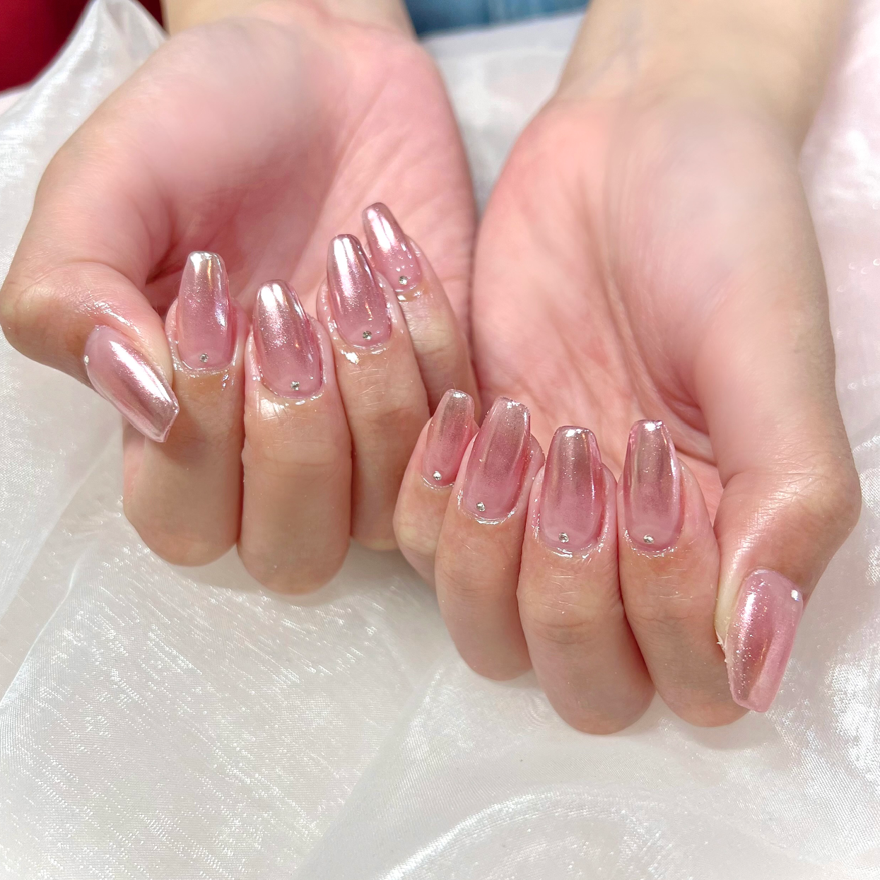 オーロラorミラーネイル◇パラジェル使用