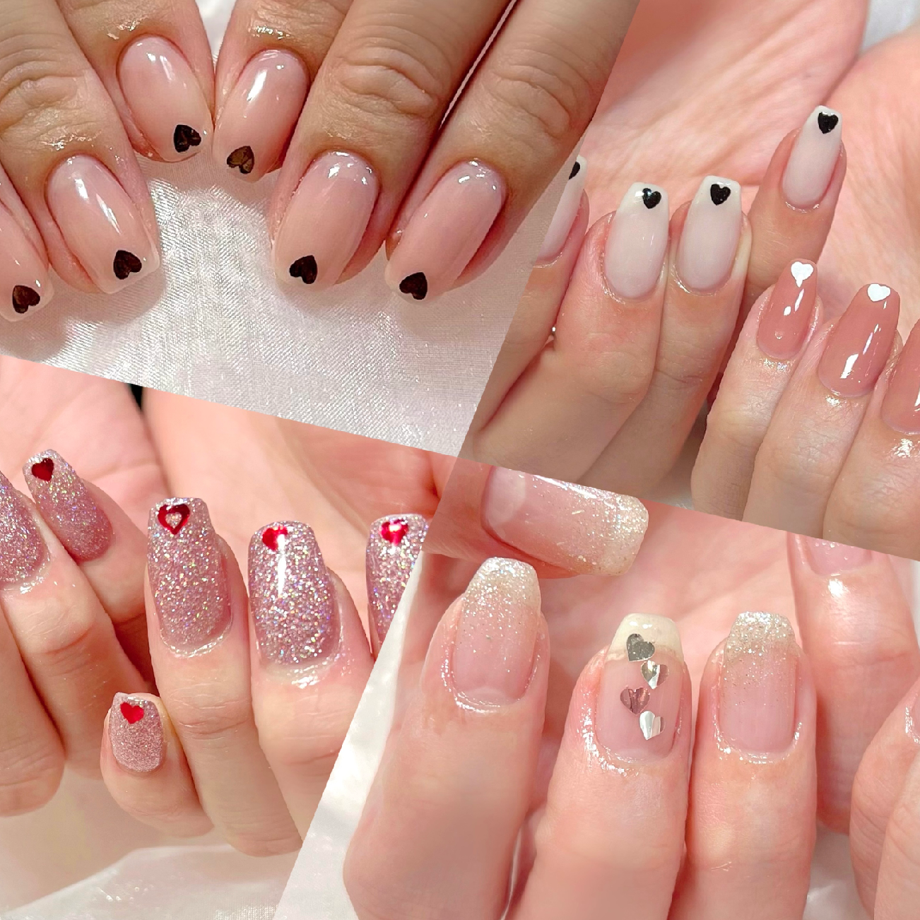 ♡ハートホロネイル♡◇パラジェル使用◇(初回オフ込）