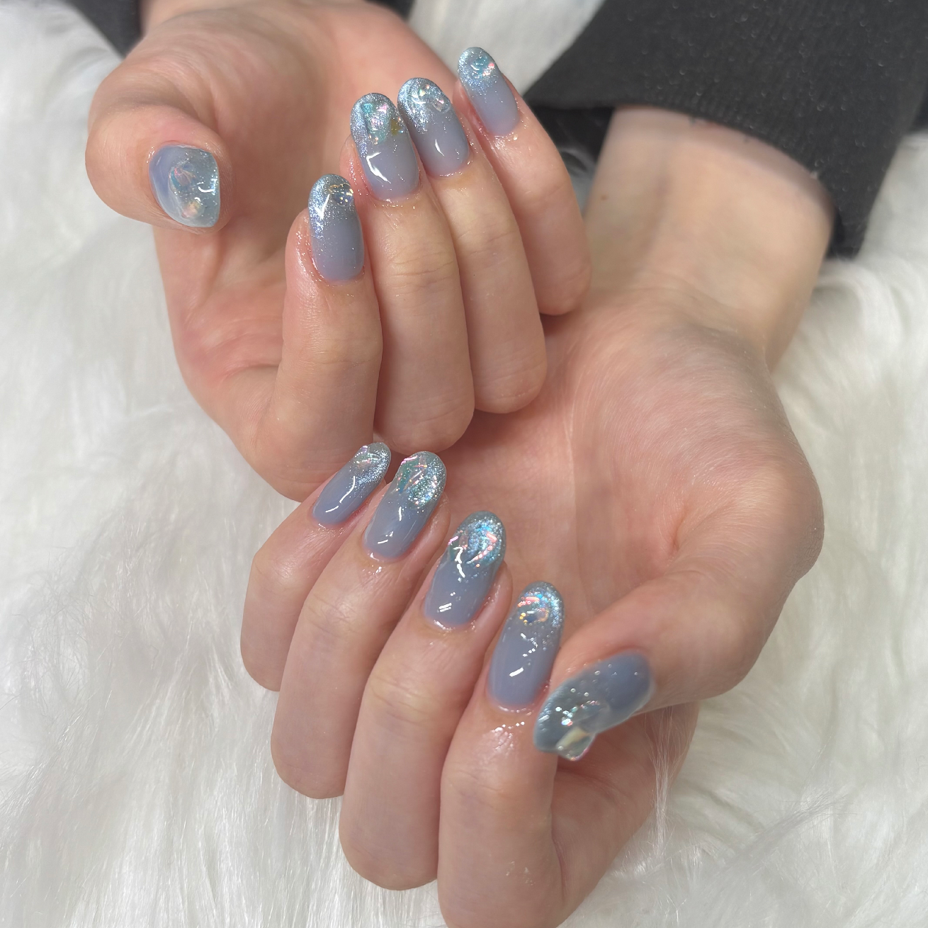 ❄️氷ストーンネイル❄️