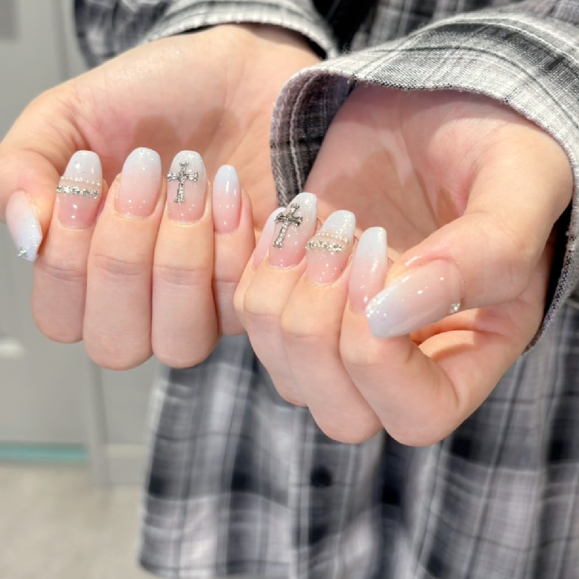 カラーグラデーション(クリアベース)♡paragel使用