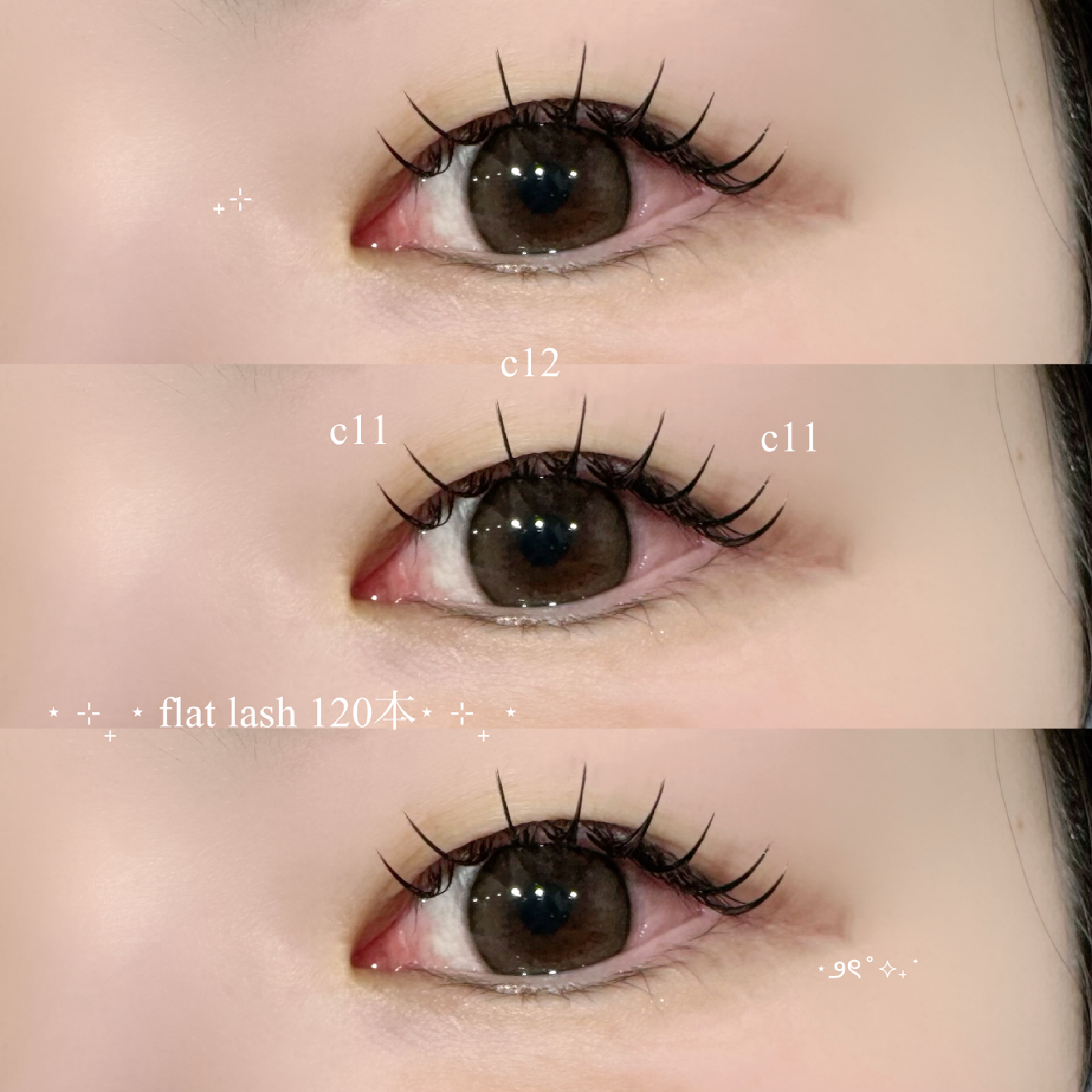 ⋆.˚ 𐔌 Flat Lash 150本まで付け放題 ꒱⋆.˚初回オフ無料ˎˊ