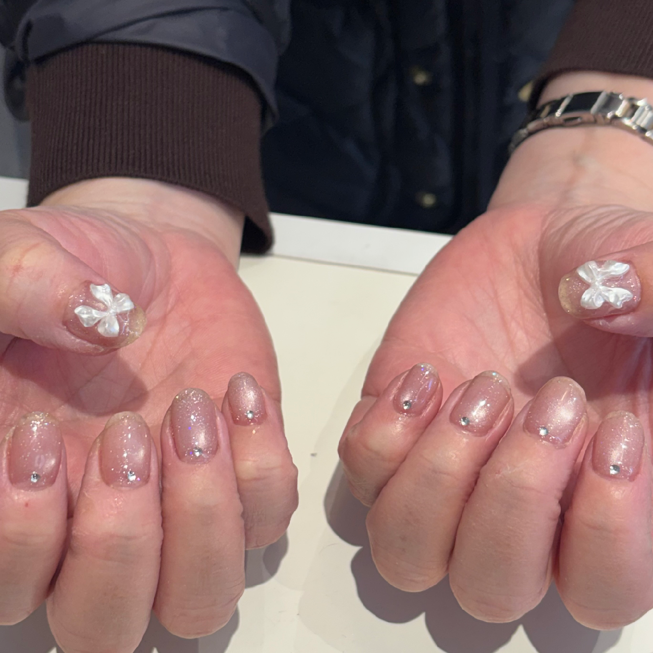 ✧‧˚ワンカラー＋パーツ付け放題⋆˙⟡
