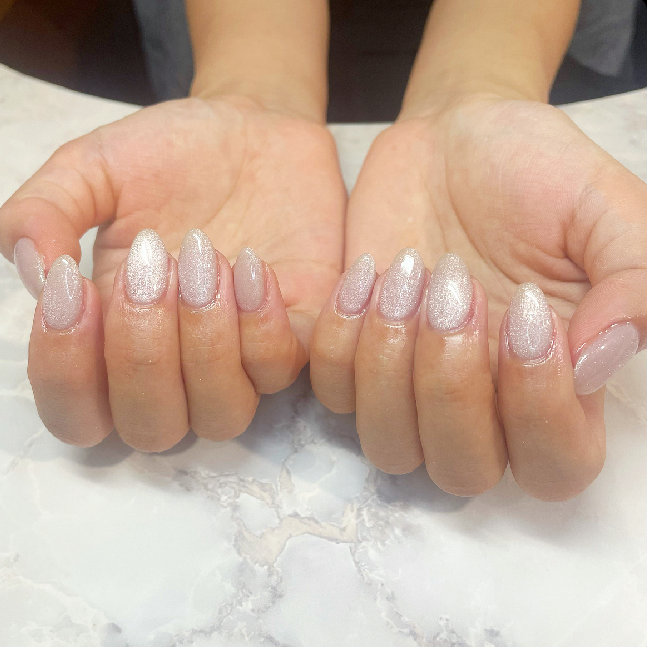 【パラジェル使用】マグネットネイルワンカラー🌛