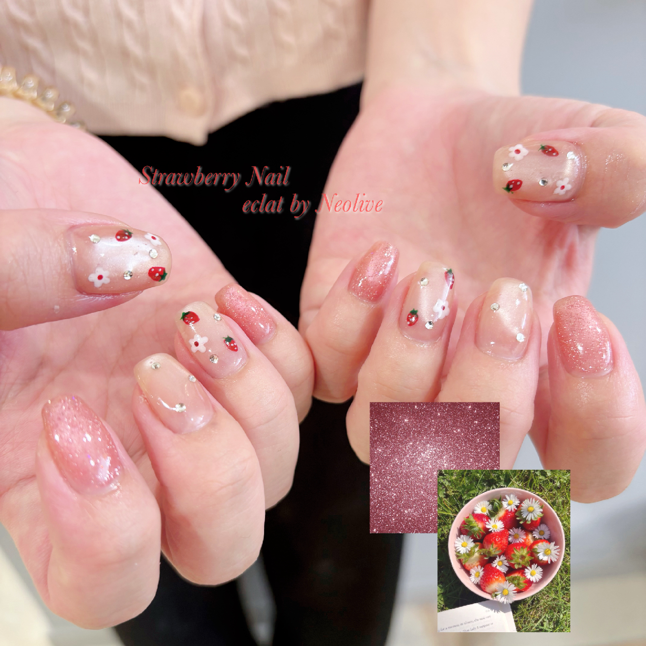 [パラジェル使用]Spring nail🌷