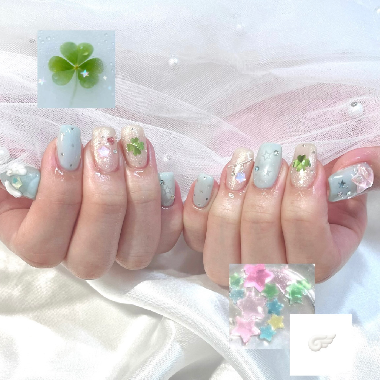 パラジェル使用💖⸝꙳.⋆持ち込みデザイン¥5500~