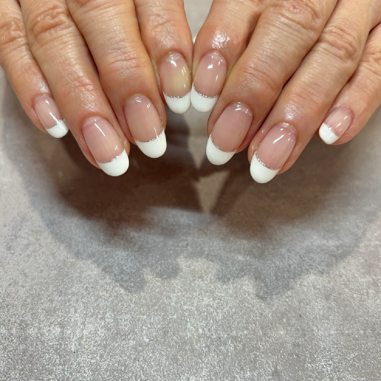 フレンチ(クリアベース)☽para gel使用