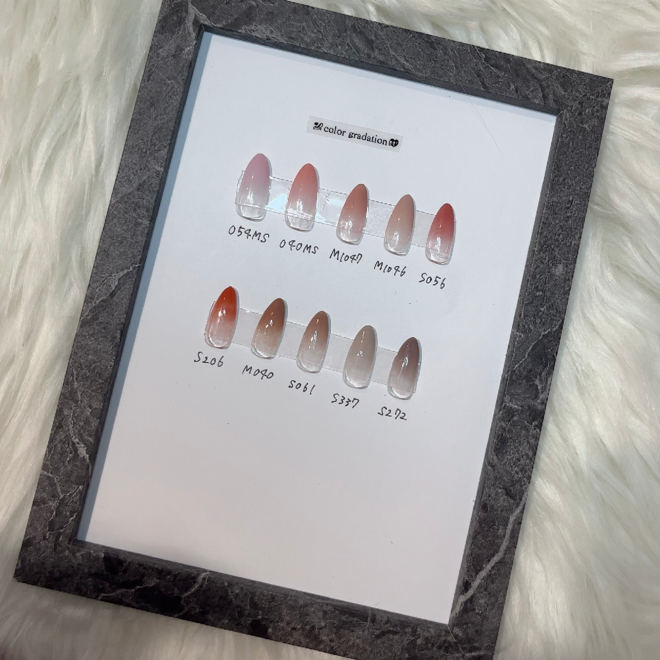 natural color gradation🫧