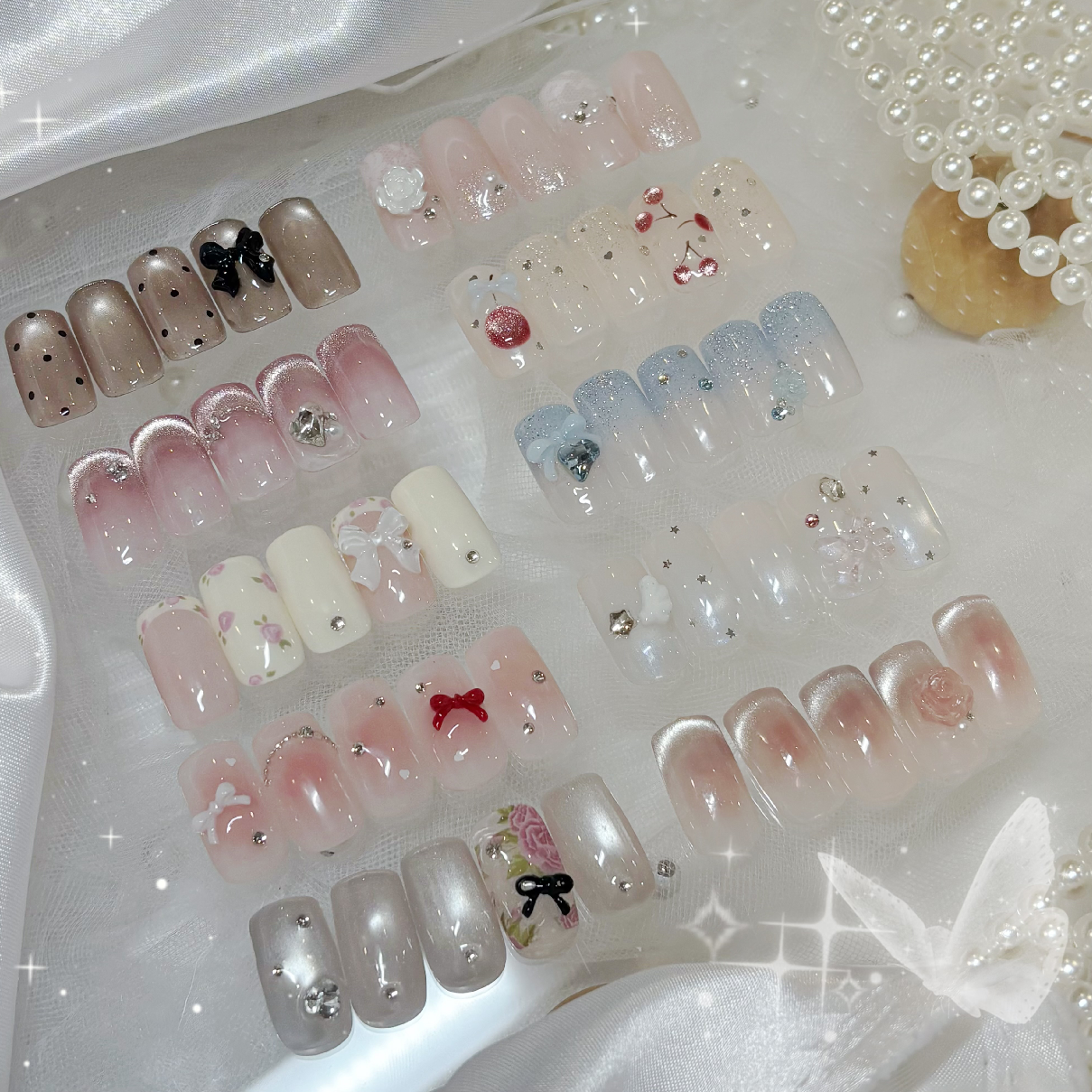 🤍girly art 定額design💕paragel 使用