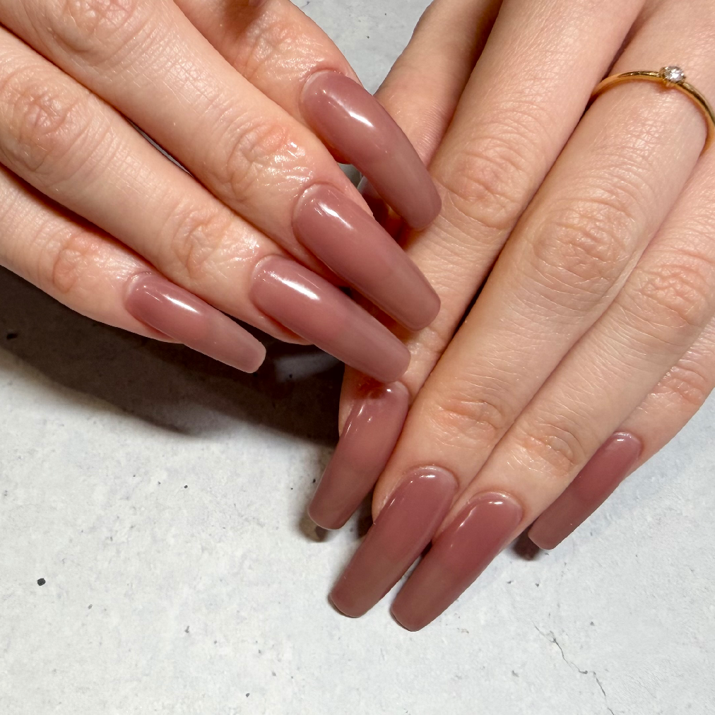 ウォーターケア+透け感ワンカラー🍒　￥6500
