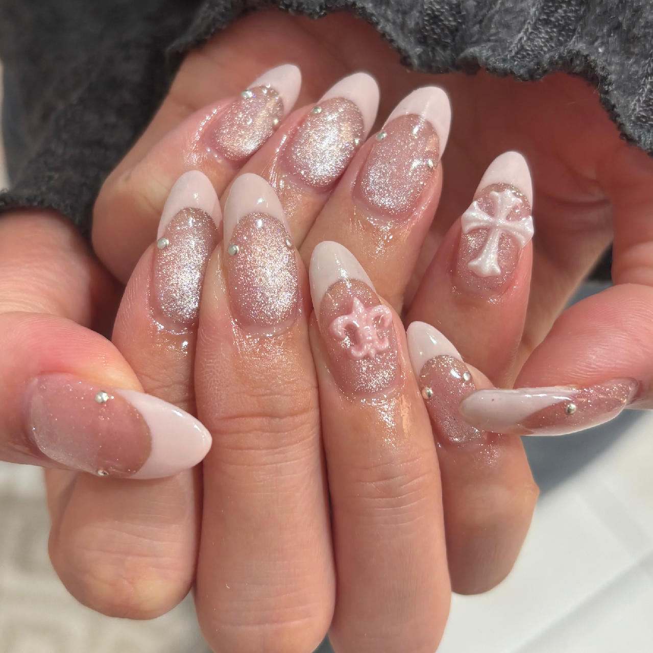 フレンチネイル♡