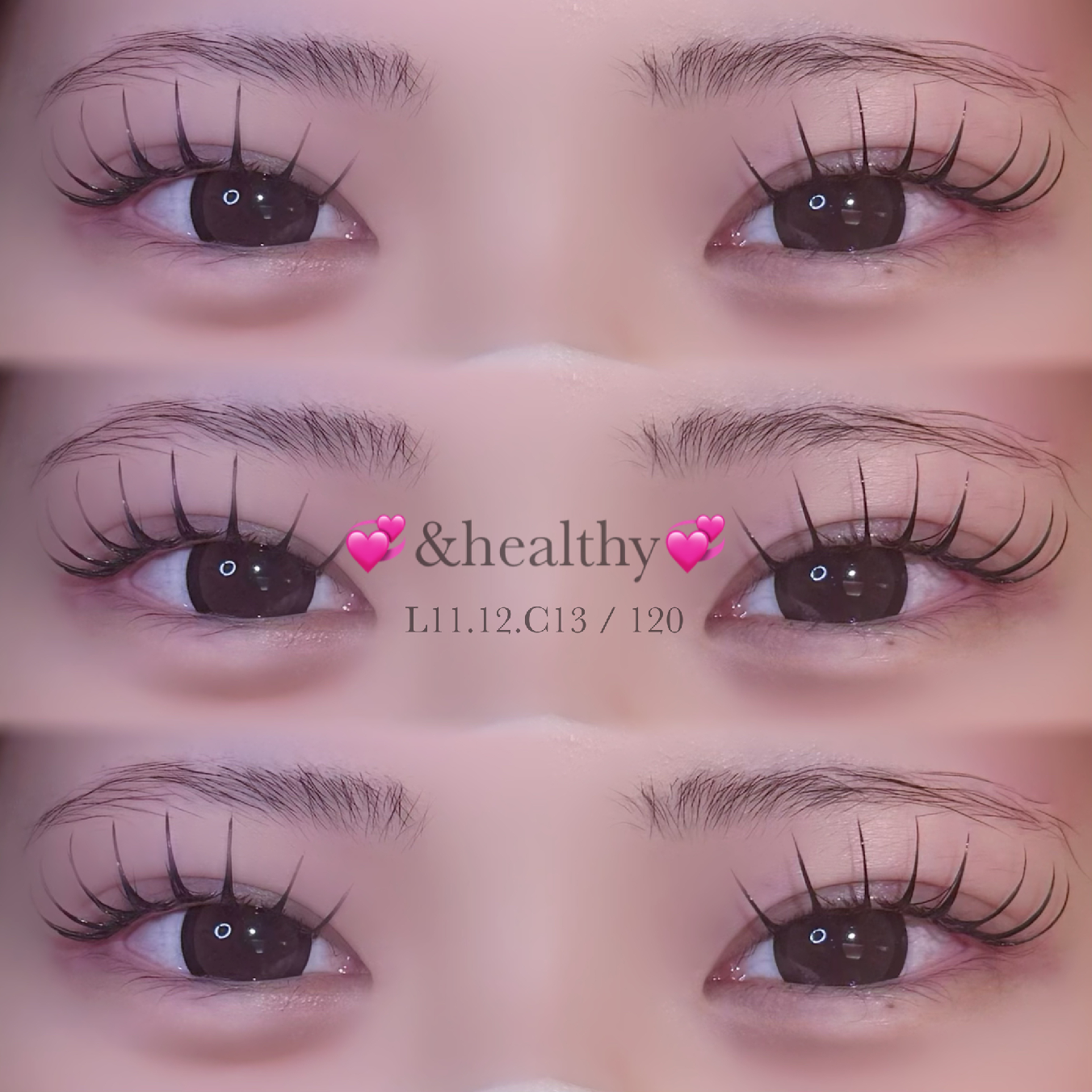 『&healthy』LEDフラットラッシュ120本🎀美容コーティング仕上げ🌟