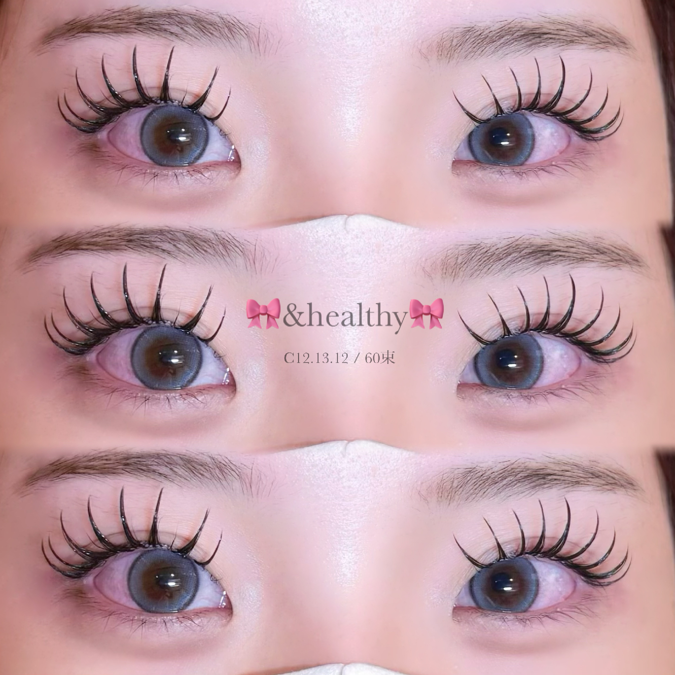 『&healthy』LEDフラットラッシュ100本🎀美容コーティング仕上げ🌟