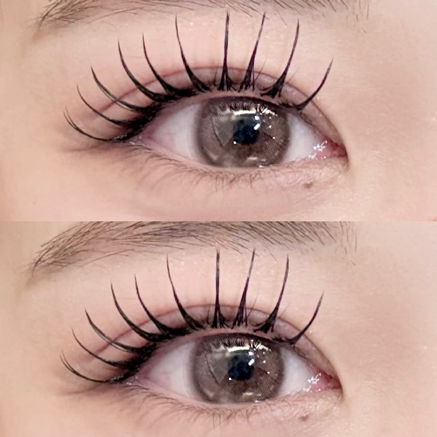 【＆healthy】フラットラッシュ80本×パーマ💕