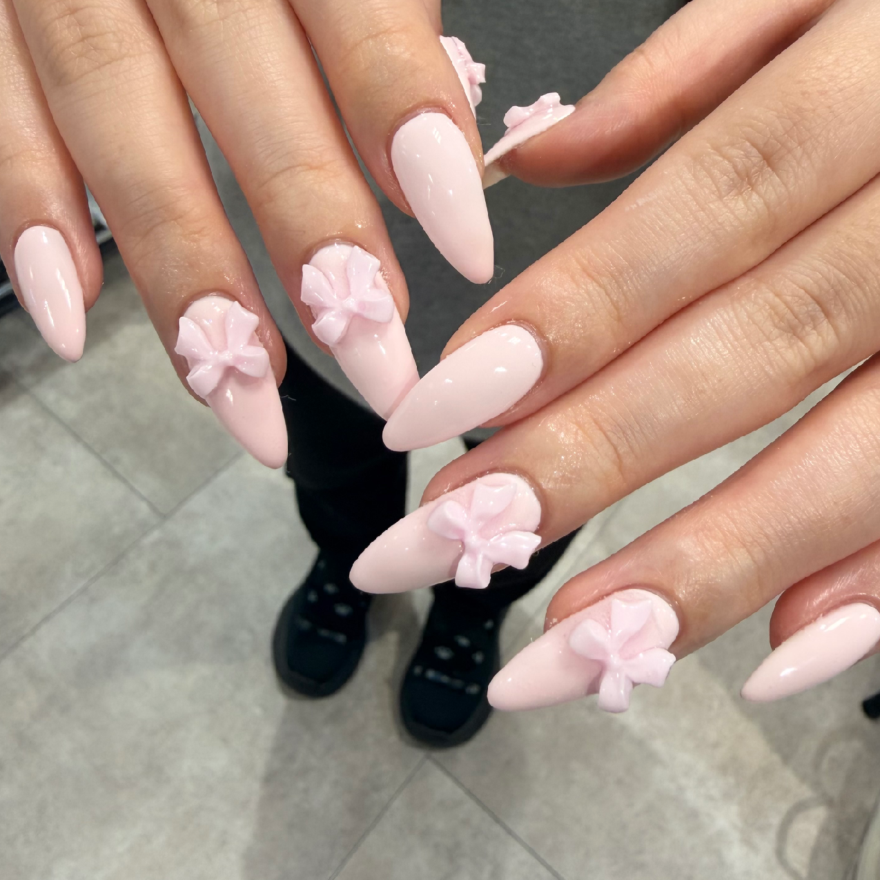 平日限定🫧チップ長さ出し10本5500円🍒持ち込みデザイン5500円〜