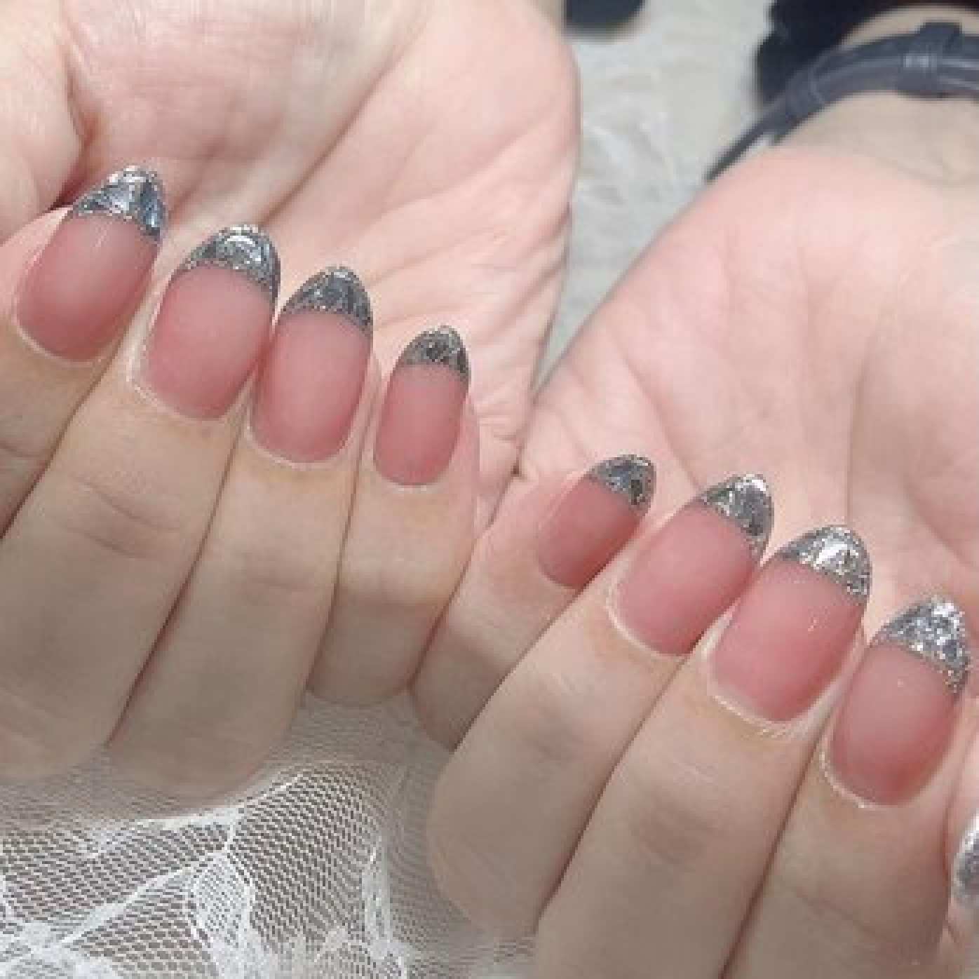 💍ガラスフレンチ💍(クリアベース・ベースカラー追加+¥1100)