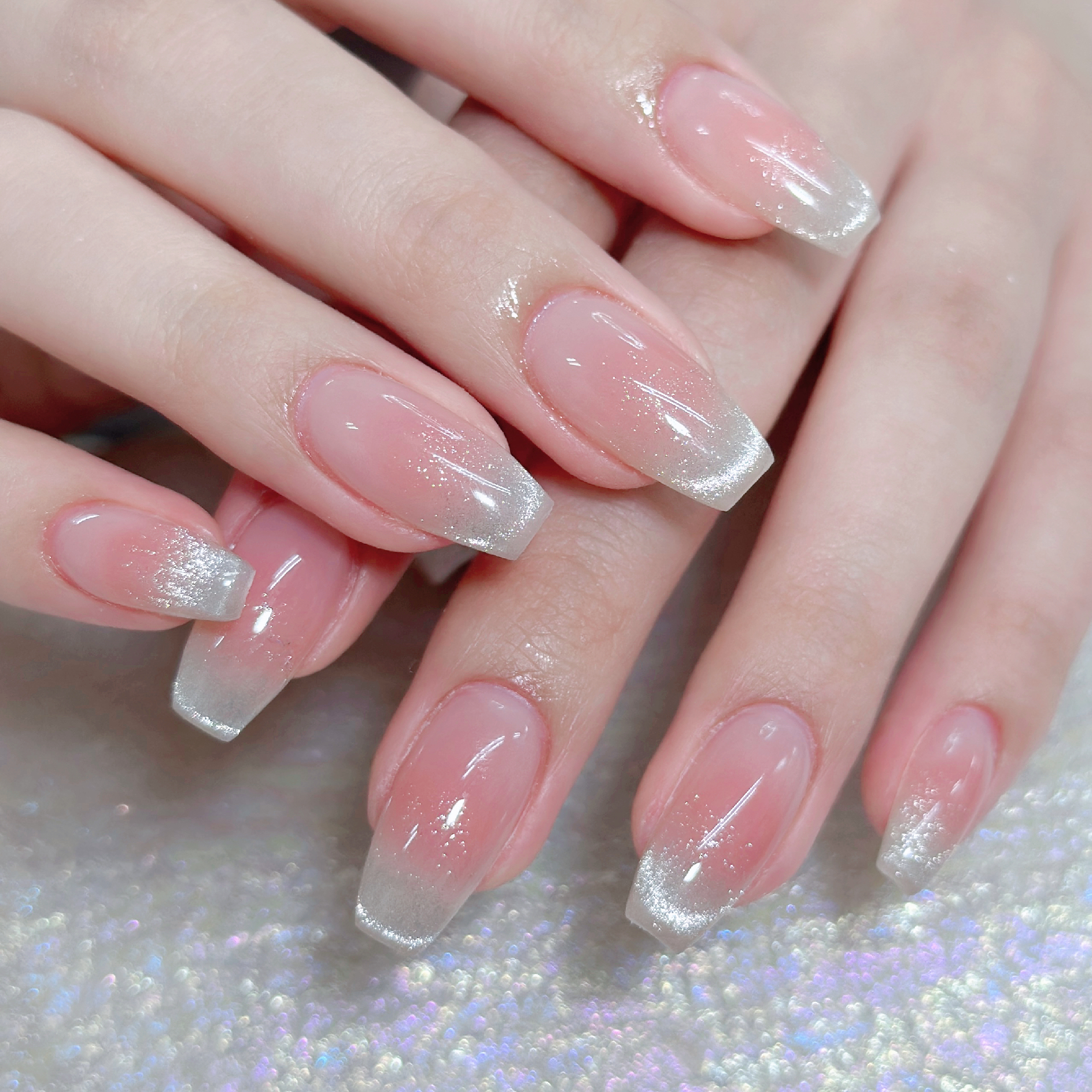 💝🆕『ワンホン』うるチークネイル＆マグネットグラデ💝