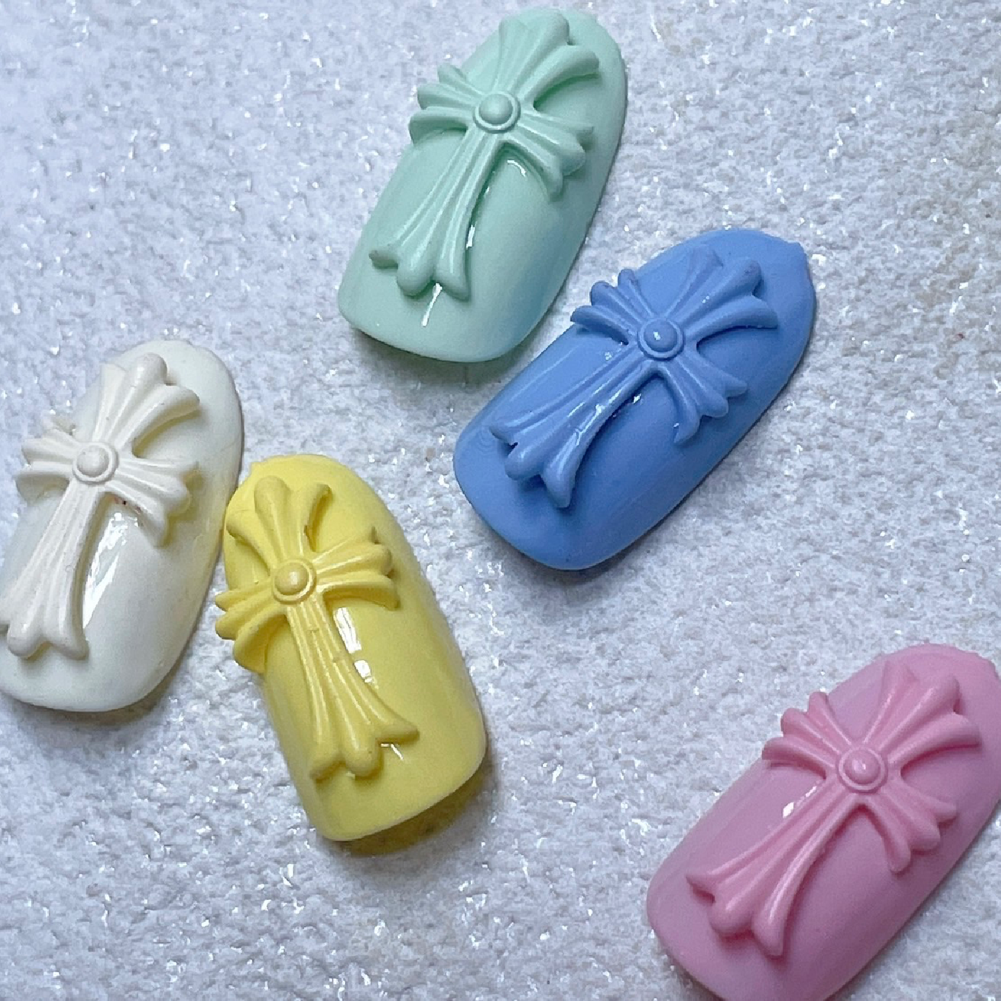 ワンカラー+クロスモールド１個付き¥7380