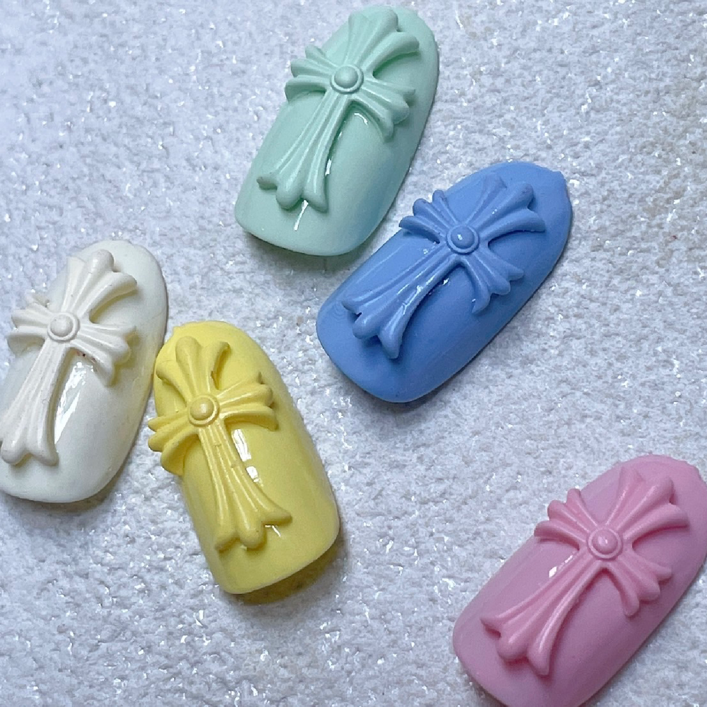 ワンカラー+クロスモールド１個付き¥7380