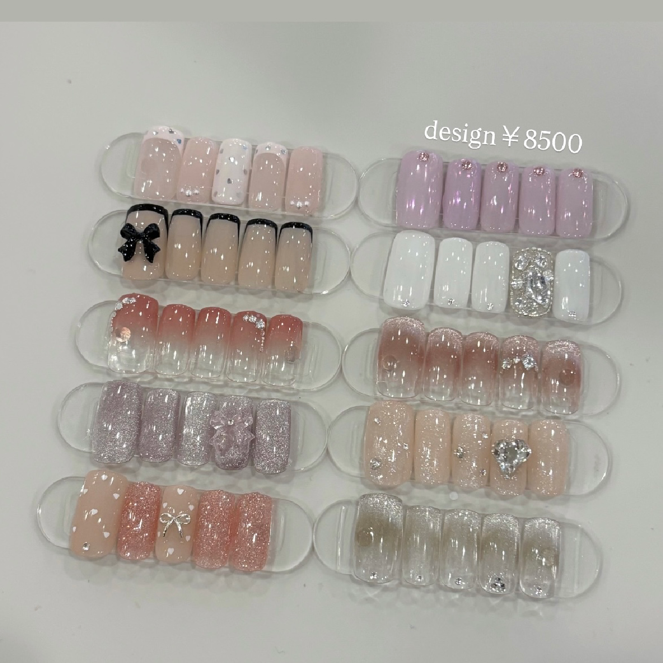 【初回オフ無料】定額8500▶︎8000(ネイリー限定価格)(パラジェル使用)