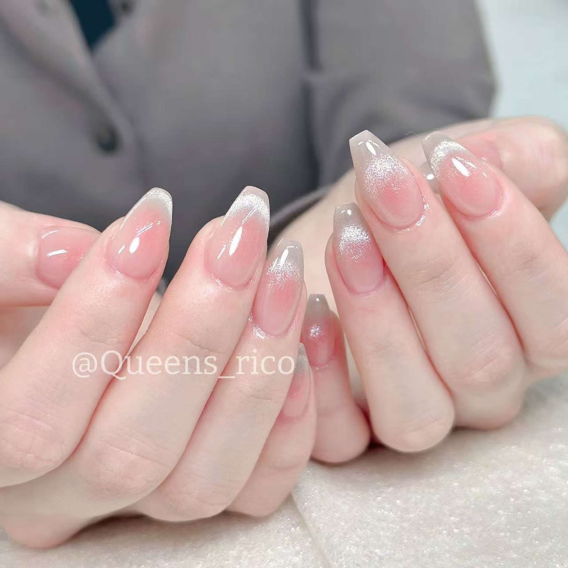 ★夏ネイル『ワンホン』うるチ-クネイル＆マグネットグラデ💝