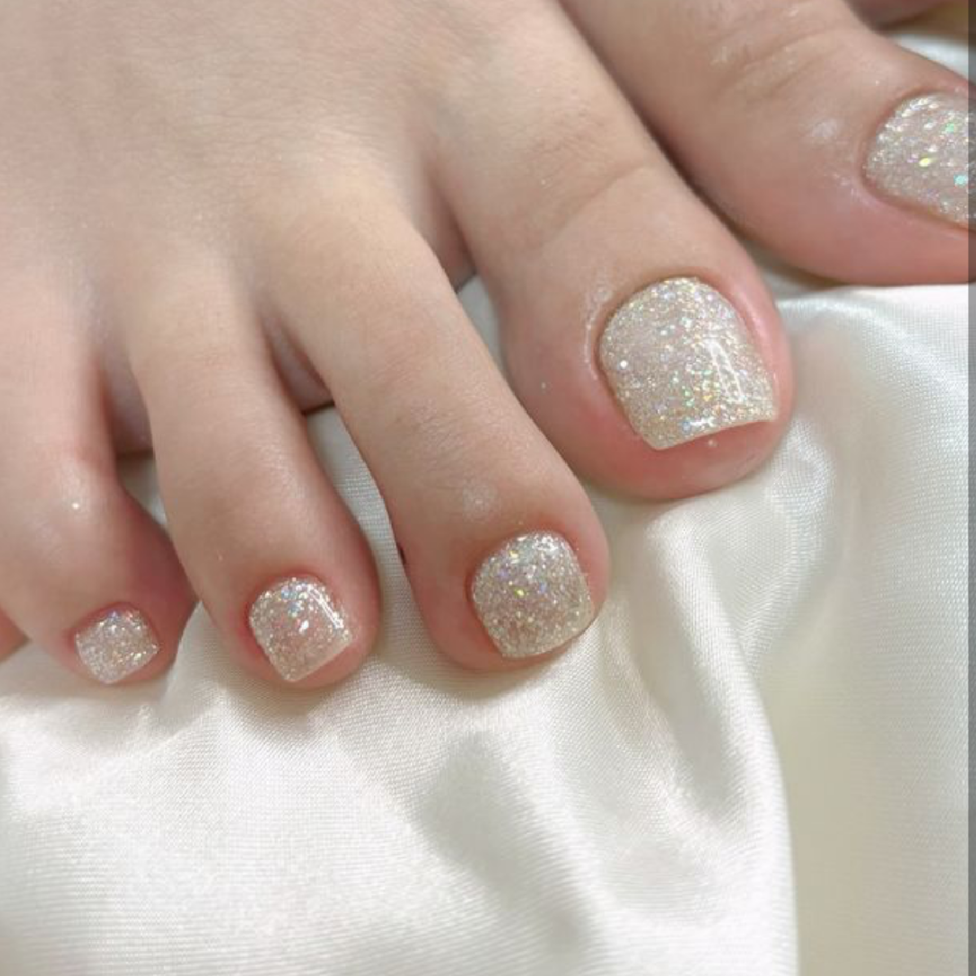 🍑👣ワンカラーorラメorクリアマーブル
