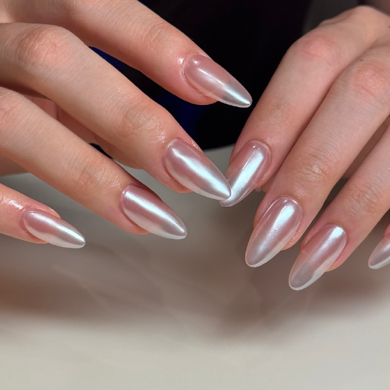 🦋aurora,magnet, chrome,flash nails