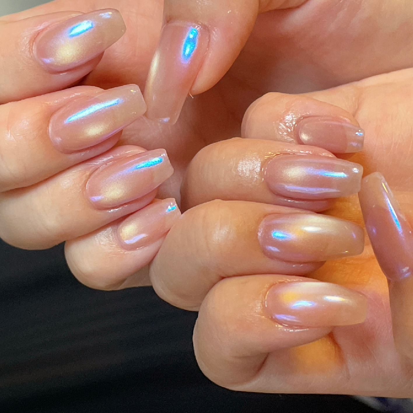 new！水光ネイル♪（ミラー×マグネット） ¥8980