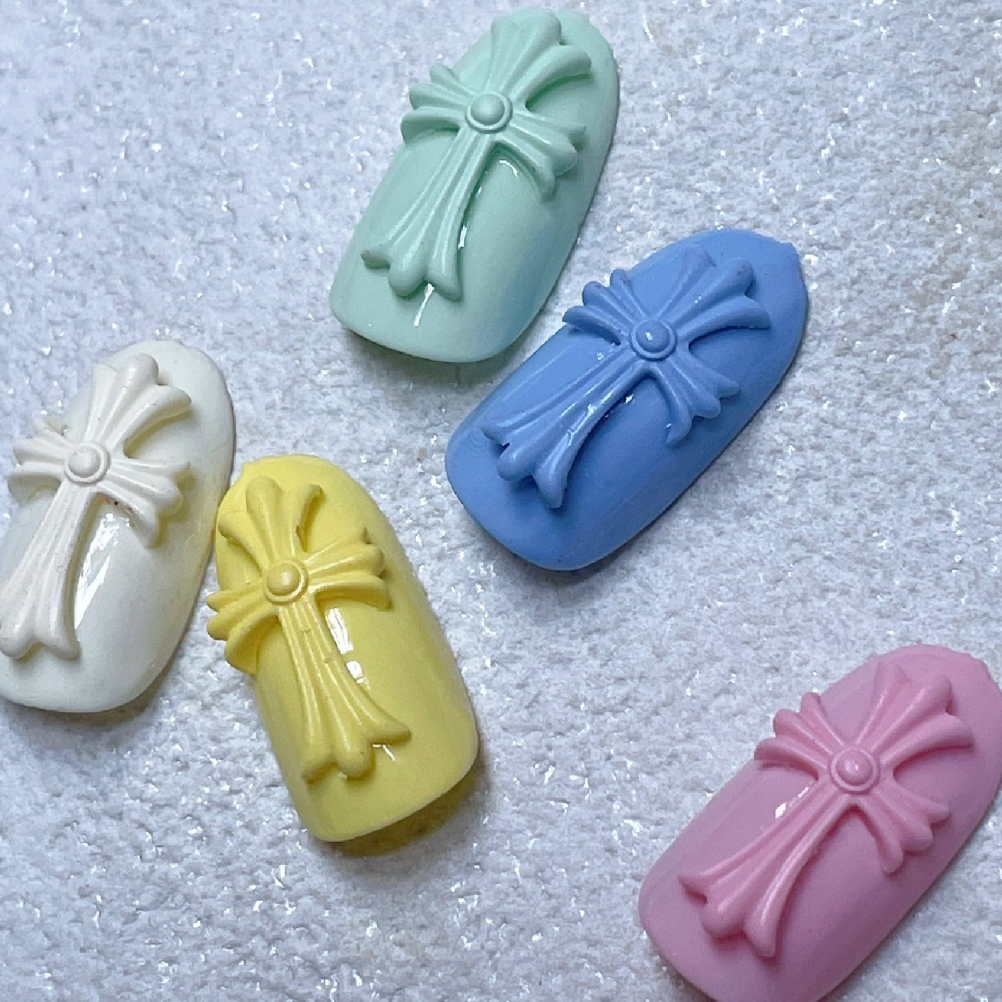 ワンカラー+クロスモールド１個付き¥7380