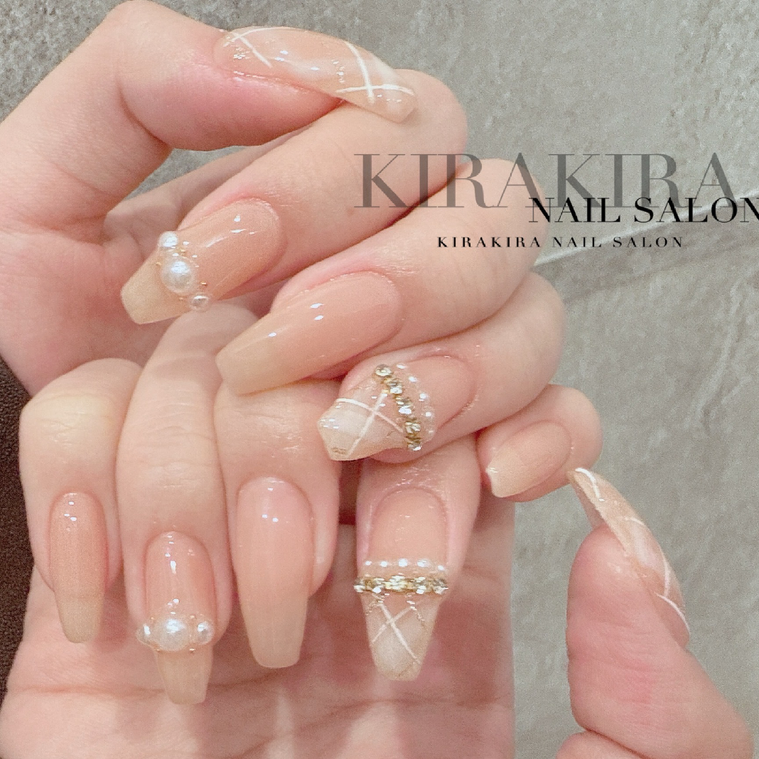 【ハンド】持ち込みデザイン&ストンつけ放題（デザイン8本）