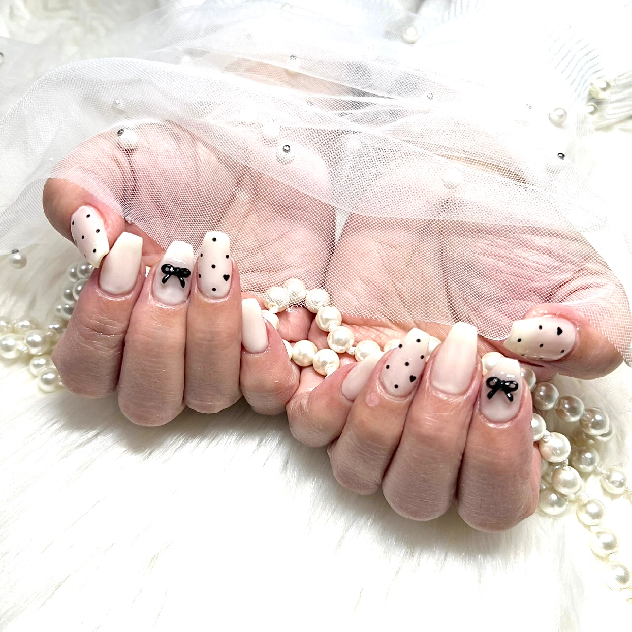 オフありガーリーワンホンちゅるん60分持ち込みデザイン💜