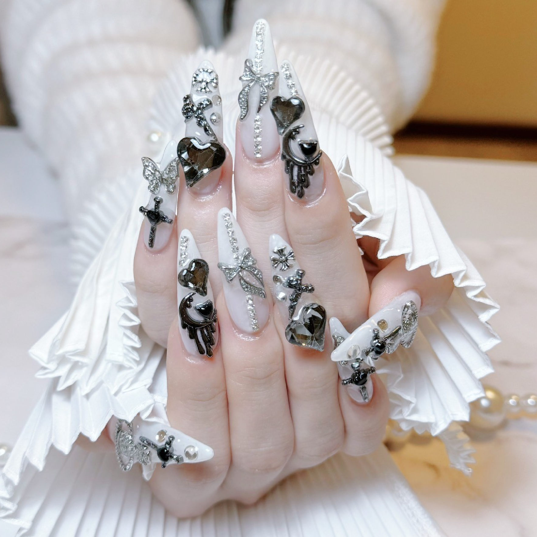 ❤️🔥地雷系ネイルok❤️🔥無制限つけ放題💎