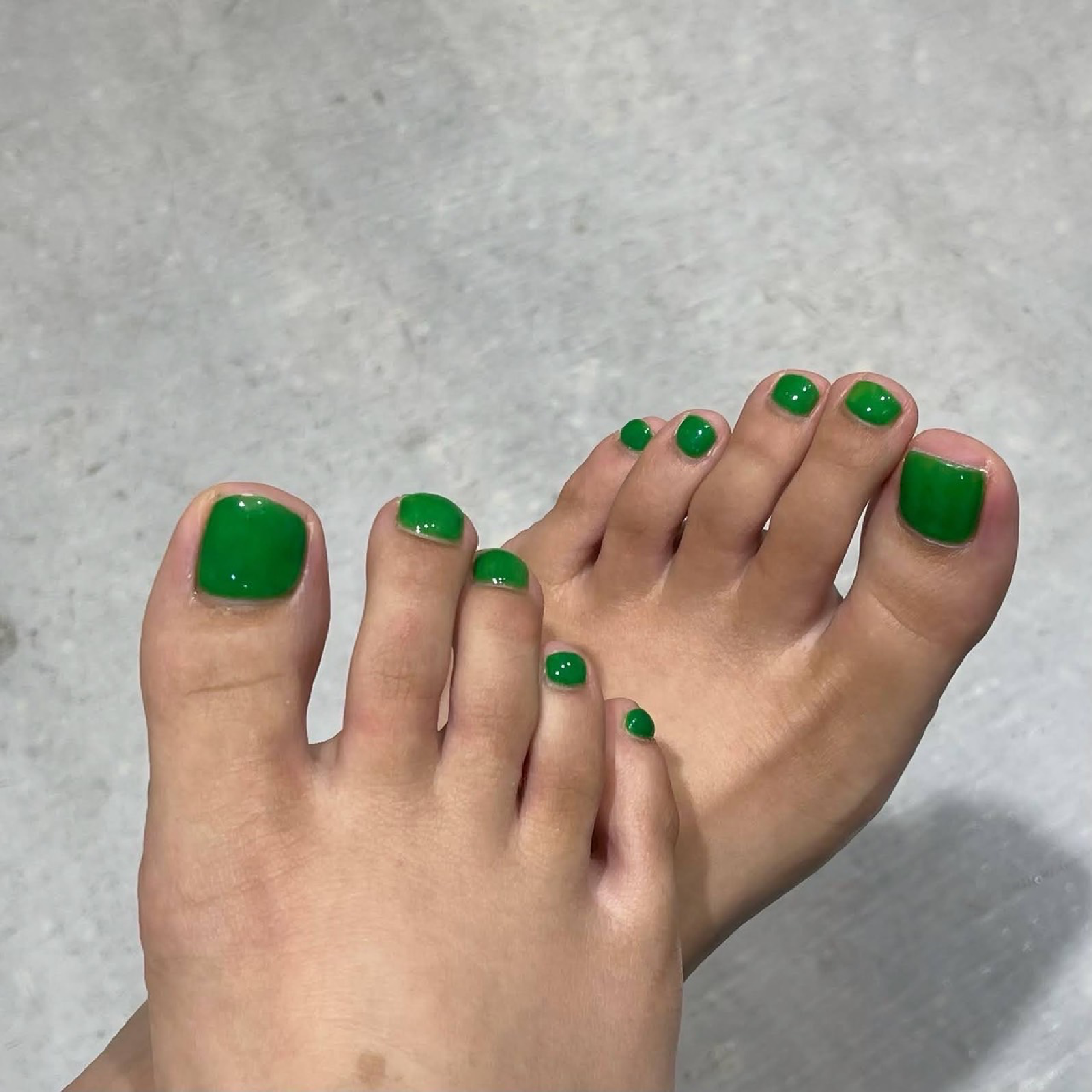 foot　ワンカラー♡　パラジェル使用