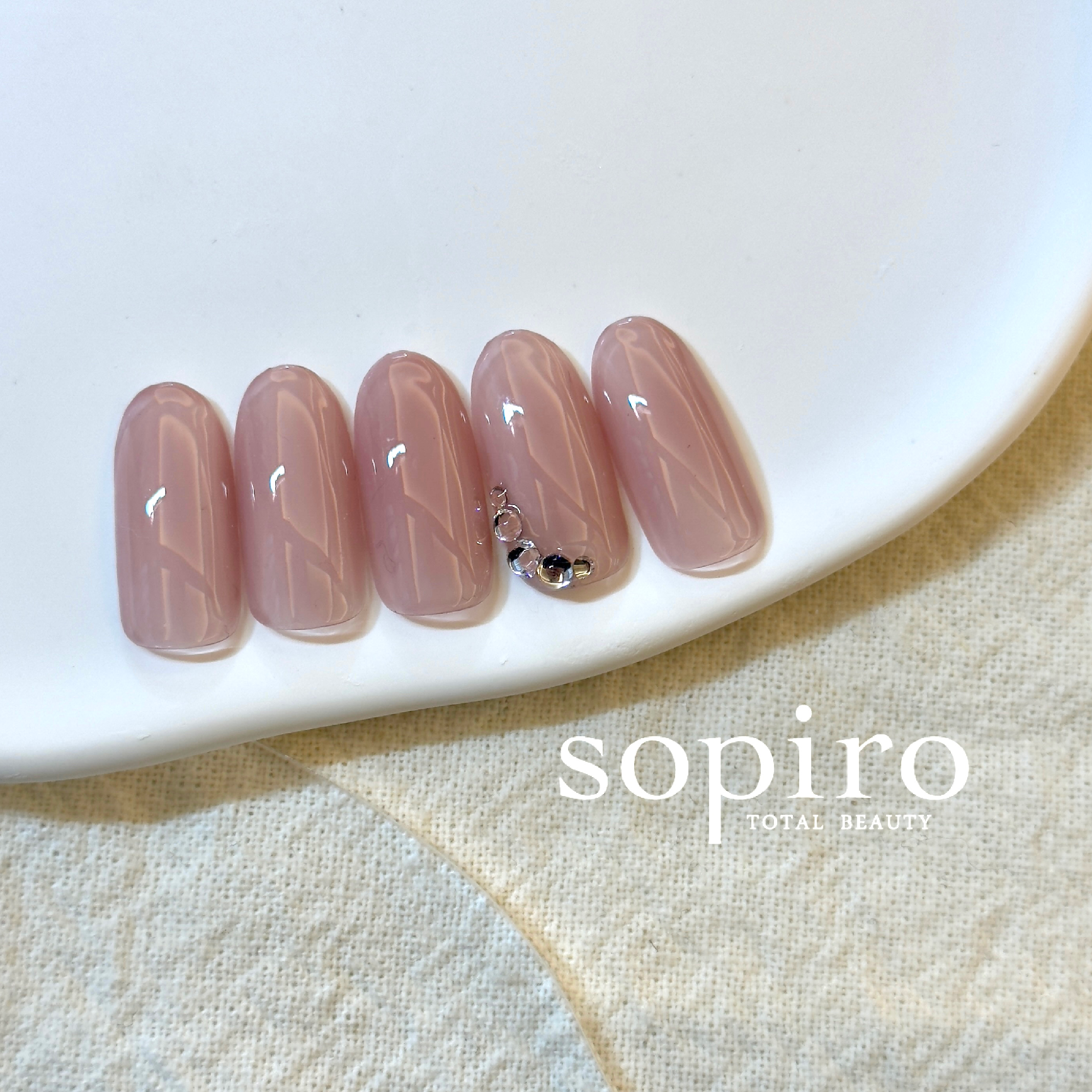 【hand】simpleデザイン　アート2本
