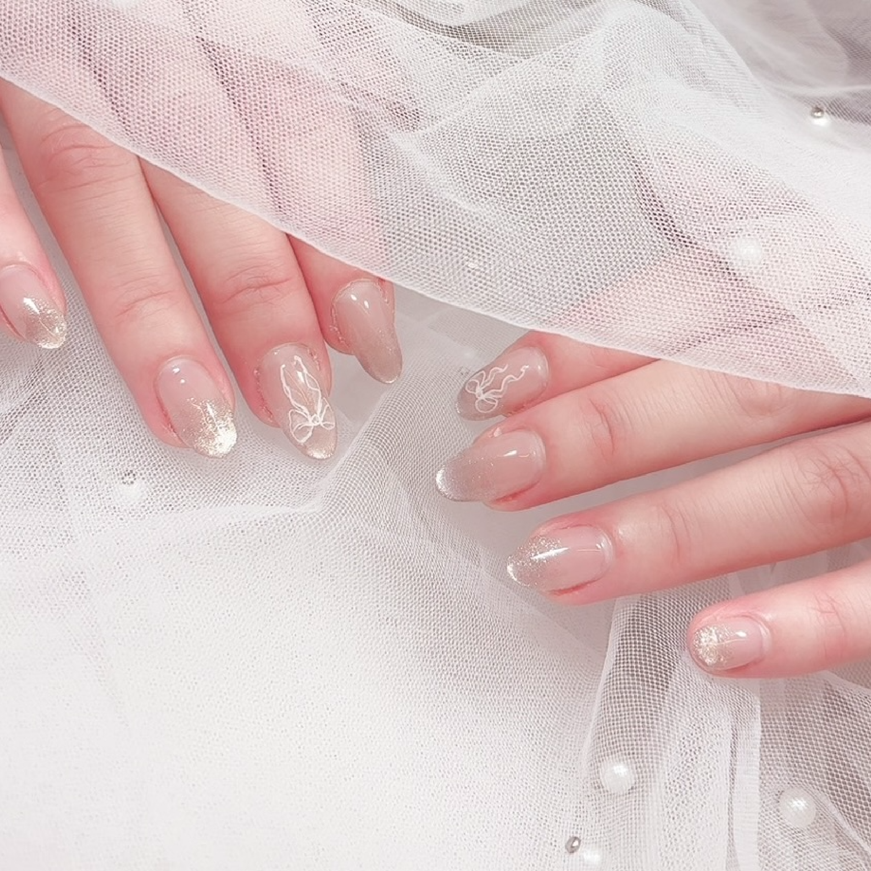 【hand】simpleデザイン　マグネットネイル10本+アート2本
