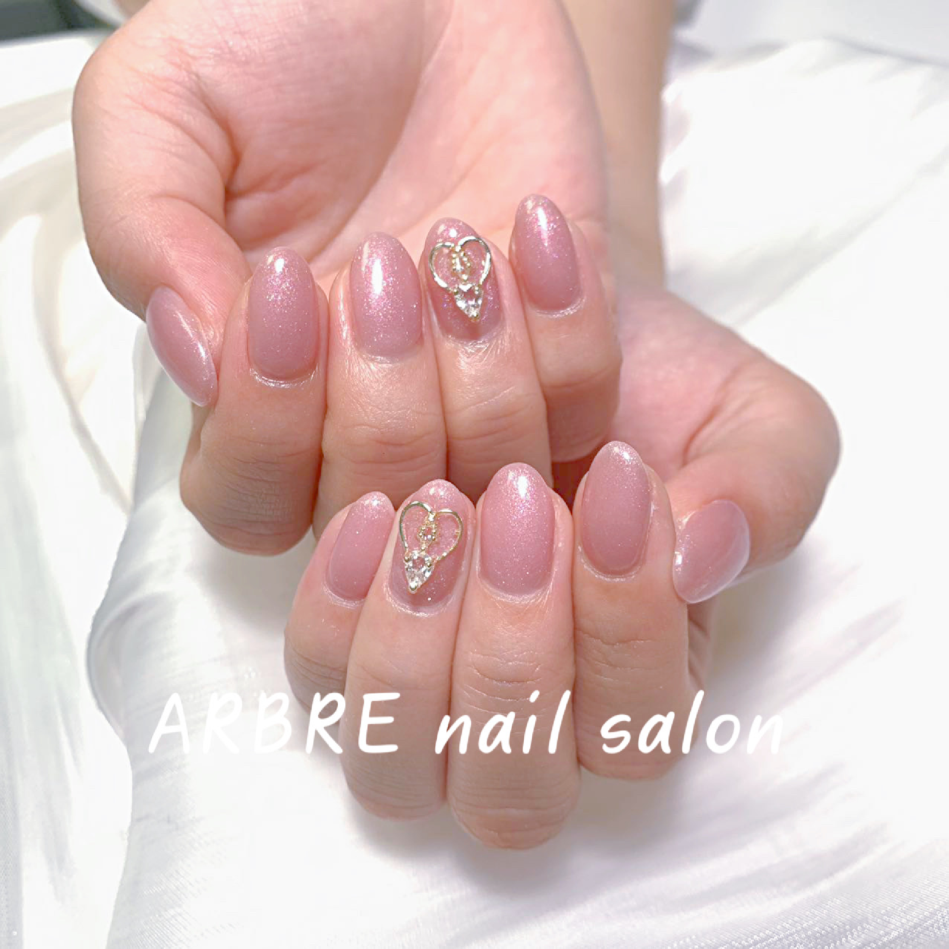 【Hand】ワンカラー+2個大パーツ¥6000