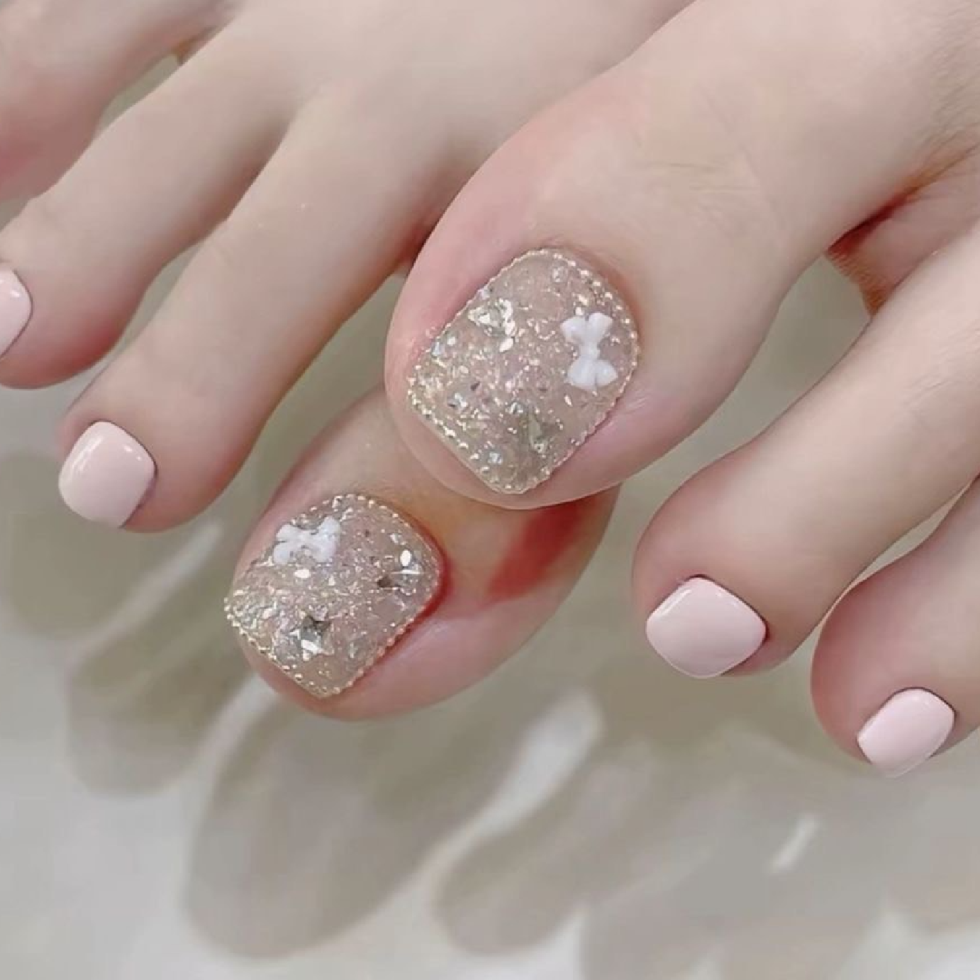 初回オフ半額✨フット親指のみアート👣￥8,000