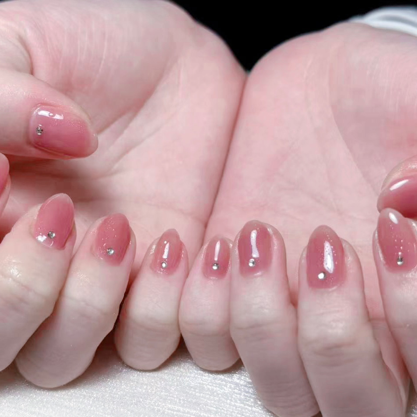 ♪ワンカラーorラメグラデーション+ ストーンつけ放題20個まで5500