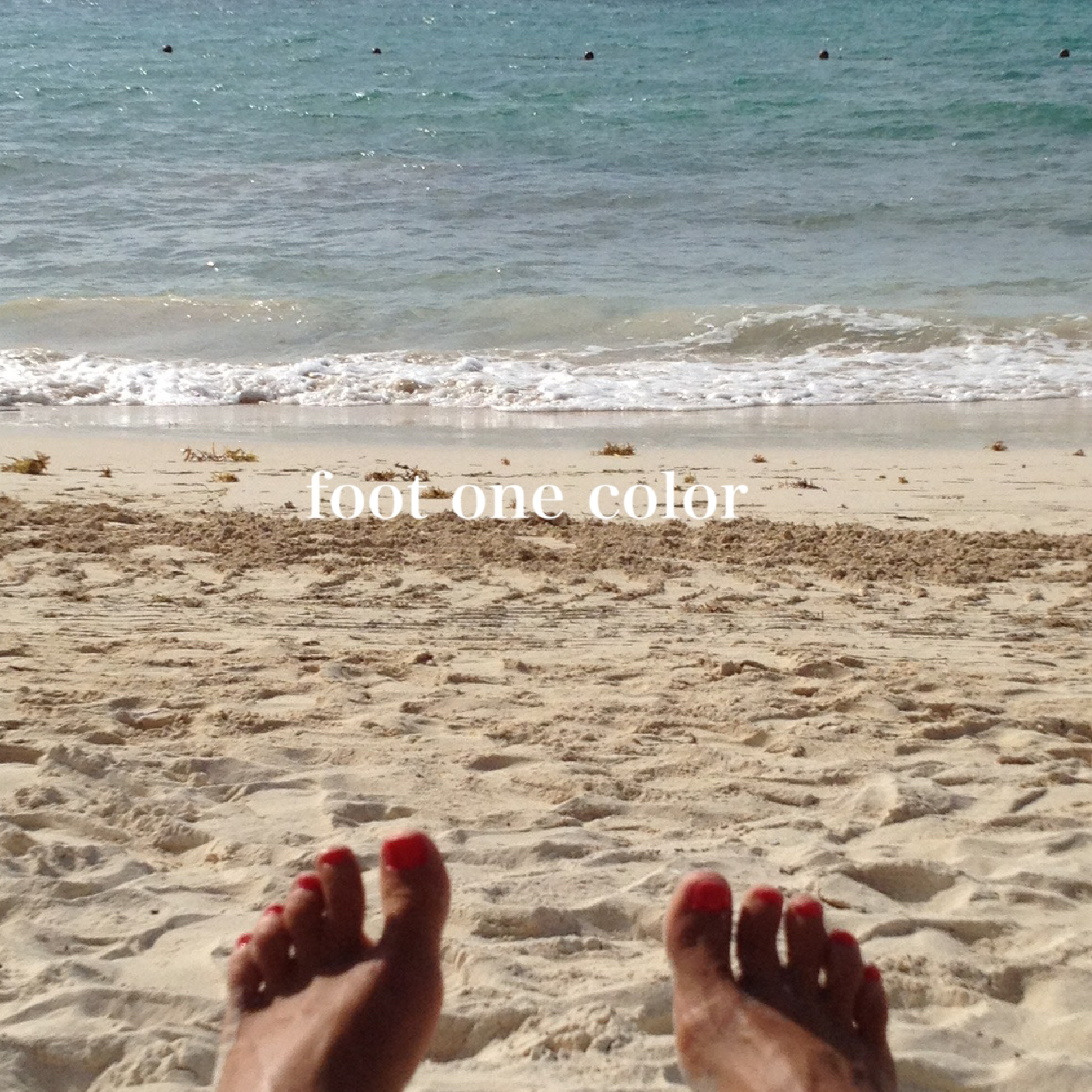 【Foot】one color