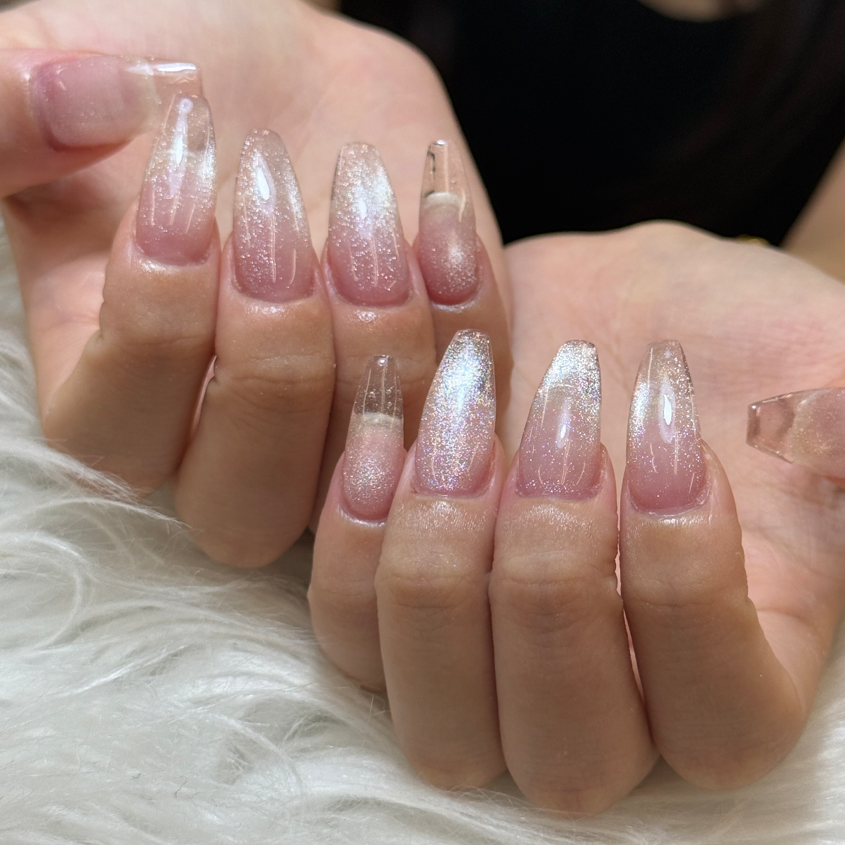 ネイルチップ10本長さ出し＋マグネット・ミラー